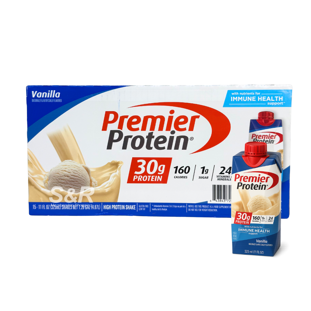 Premier Protein Shake Vanilla 15 Bottles Premier Protein Shake Vanilla 15 Bottles
